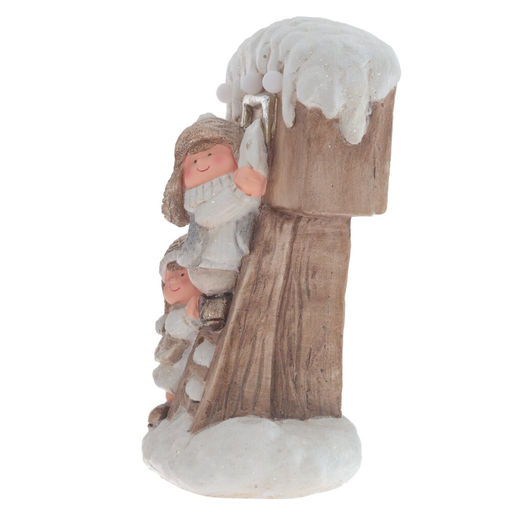 Фигурка декоративная с подсветкой "Дети"(3хААА, н/п), L22 W17,5 H38 см