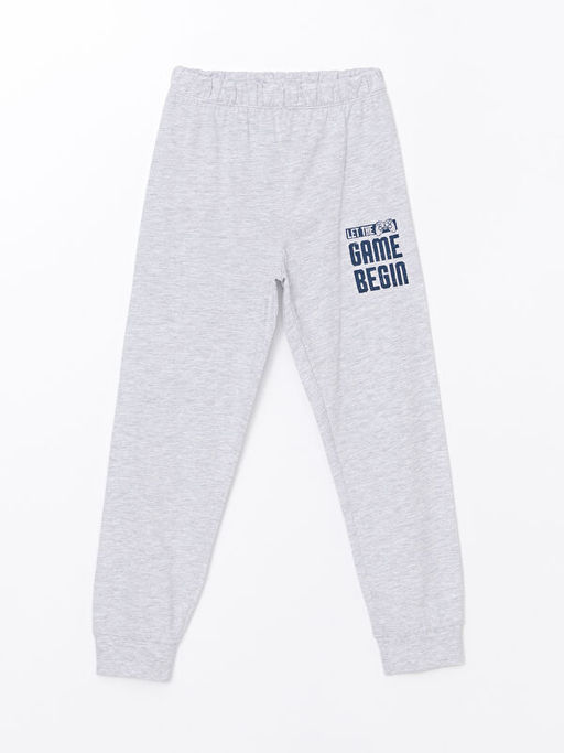 Beli Lastikli Erkek ?ocuk Pijama Alt 2li