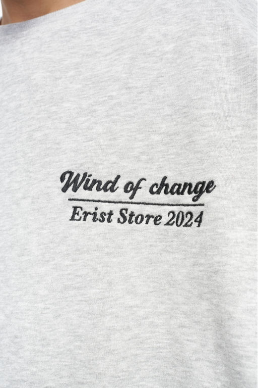 Свитшот Wind of change Light Grey - Erist store фото 3