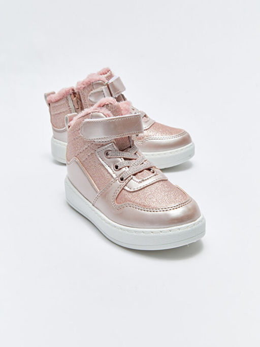 Ba?c?k C?rt C?rt ve Fermuarl? Bilek Boy K?z ?ocuk Bot - Waikiki фото 3