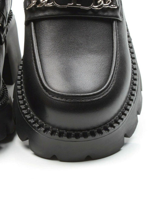 03-5939 BLACK Лоферы женские (натуральная кожа) - Фабричный китай фото 15