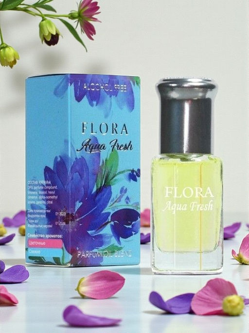 Ж NEO Парфюм. МАСЛО с ролликом 6 мл Flora Aqua Fresh/ Флора Аква Фреш - Neo parfum фото 2