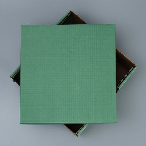 Цена за 5 шт. Складная коробка Оливковая, 30 х 28.5 х 15.3 см - Дарите счастье фото 2