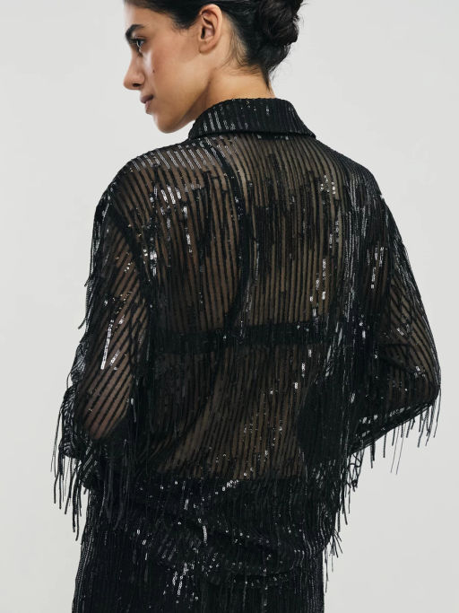 Блузка с пайетками / Zarina