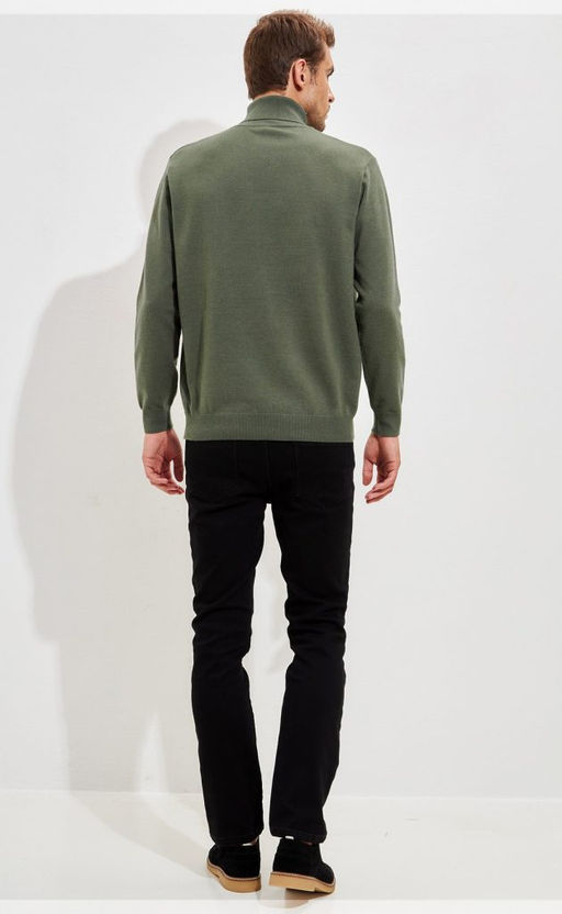 Водолазка мужская F321-15318 хаки - Fine joyce фото 9