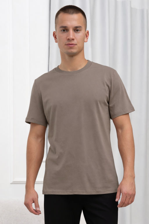 Футболка муж.арт.1240-1,коричневая - Binita фото 8