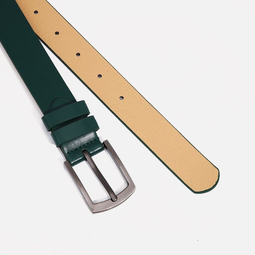 Ремень женский, ширина 2.7 см, винт, пряжка металл, цвет зелёный - Simaland фото 2