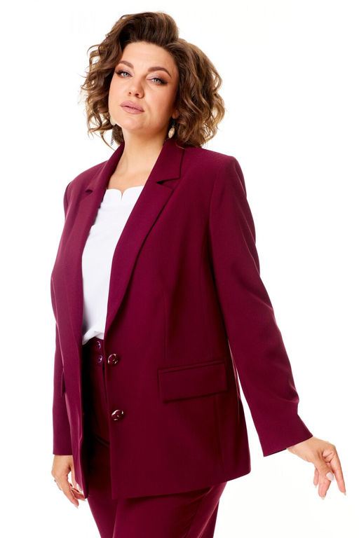 Костюм Nadin N 2161 марсала  фото 2