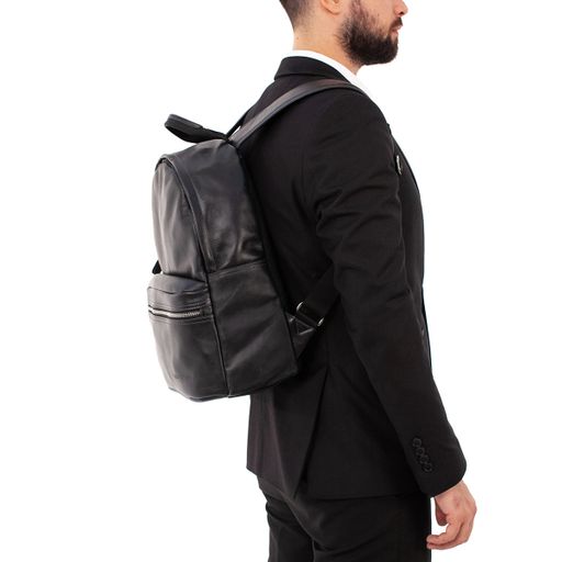 Кожаный рюкзак Keppel Black - Lakestone фото 7