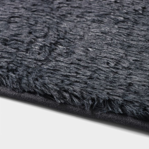 Набор ковриков для ванной и туалета Доляна Пушистик, 2 шт, 40?50, 50?80 см, цвет серый  фото 4