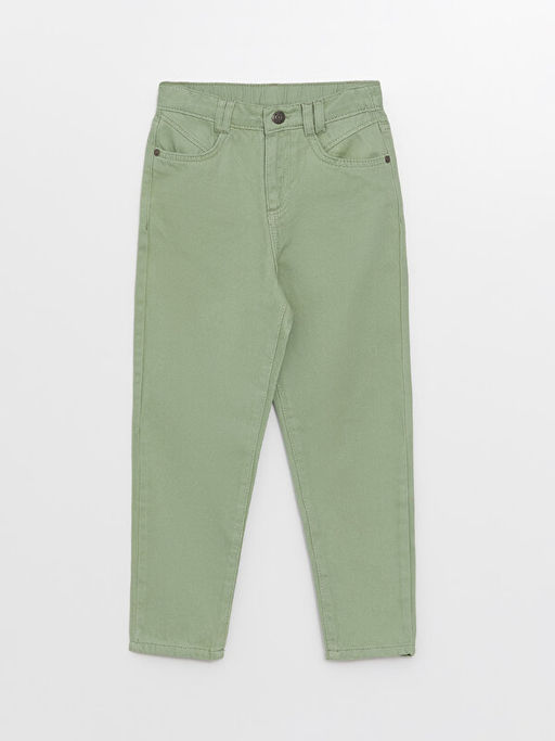 Basic Gabardin K?z ?ocuk Pantolon