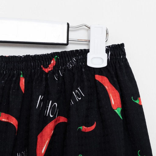 Полотенце - килт вафельное мужское для бани Перчики, 75?150 см, хлопок 100 %