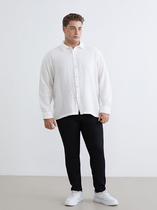 B?y?k Beden Erkek Jean Pantolon