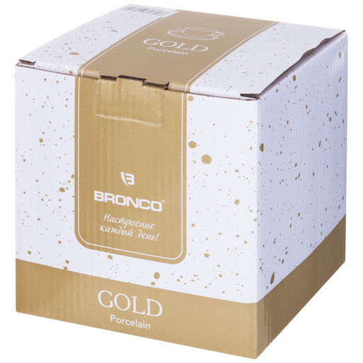 ЧАЙНЫЙ НАБОР BRONCO GOLD НА 4 ПЕР. 8 ПР. 200 МЛ  фото 2