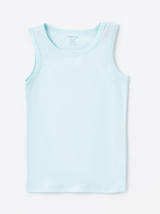 Bisiklet Yaka Bask?l? Erkek Bebek Atlet 3l? - Waikiki фото 3