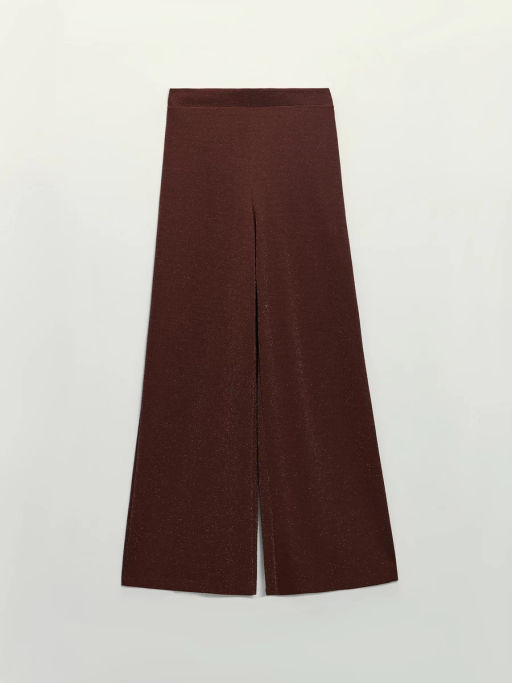 Широкие брюки с люрексом / Zarina