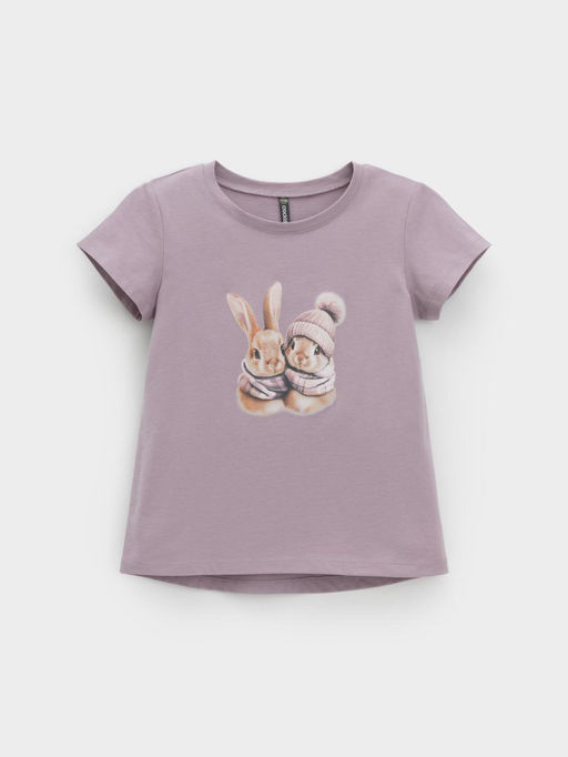 КР 302808/морской туман к573 фуфайка (футболка) для дев - Crockid фото 2