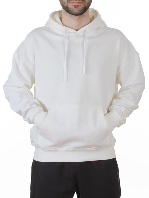 TLK-807 WHITE Толстовка мужская (85% хлопок, 15% полиэстер)