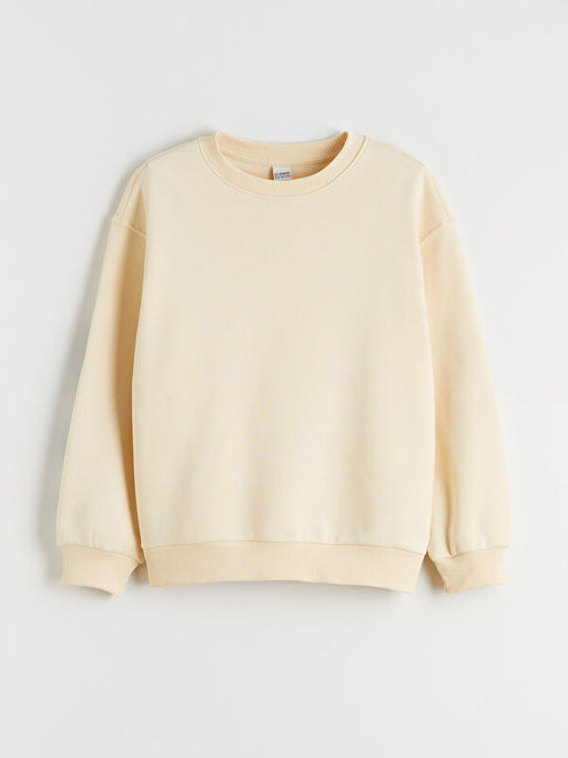 Bisiklet Yaka K?z ?ocuk Sweatshirt