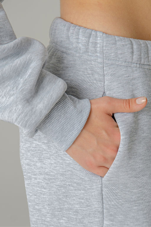 Арт. 2915 Костюм с начесом женский 44-52 (5 шт) Цвет:серый