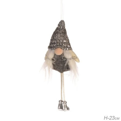 Новогоднее украшение Гном 23 см/ GH-05 /уп 200/микс - Галеонтрейд фото 7