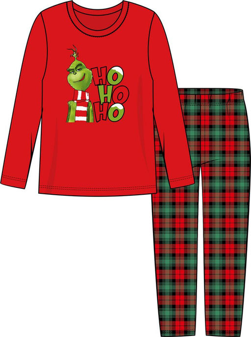 Скидка -10%! Пижама женская (джемпер,брюки) 980 красный/зеленая клетка 1250 Be Friends  фото 5