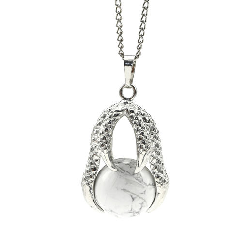 Подвеска Коготь 23*30мм с шариком 16мм из кахолонга