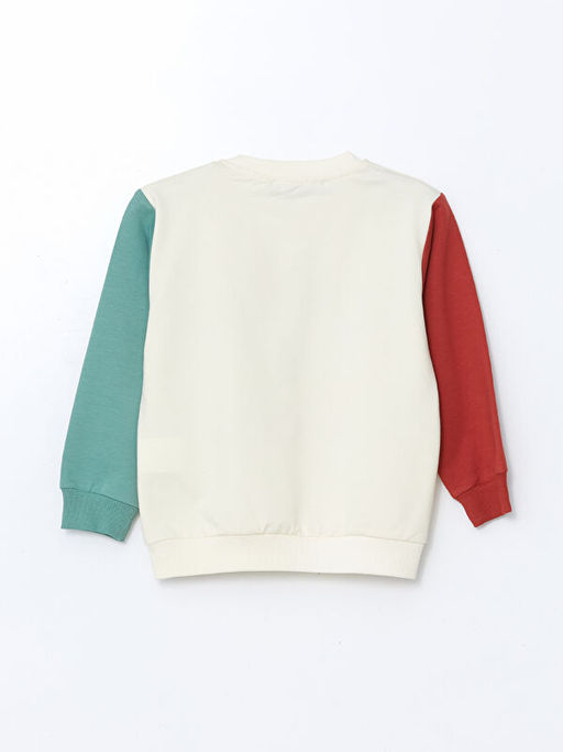 Bisiklet Yaka Bask?l? K?z Bebek E?ofman Tak?m