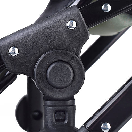 Коляская кукольная металлическая, для двойни, регулируемая посадка