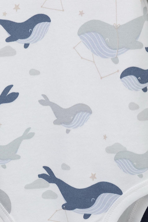 К 6342/сахар,сказочные киты полукомбинезон (боди) яс - Crockid фото 2