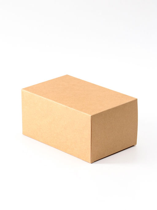 Цена за 4 шт. Коробка складная крафт, упаковка, 10.8×8.3×17.8 см