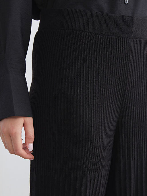 Beli Lastikli Kad?n Triko Pantolon