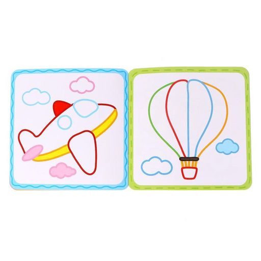 Многоразовая раскраска Транспорт, 12 стр. - Буква-ленд фото 3