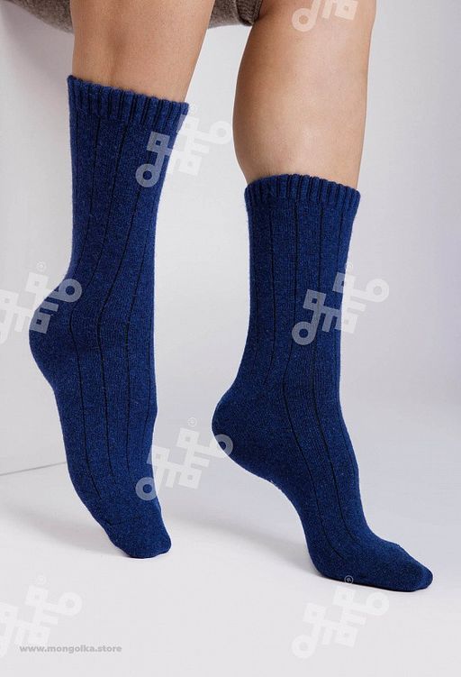 Носки из монгольской шерсти облегченные (арт. 01158) - Mongolka фото 5