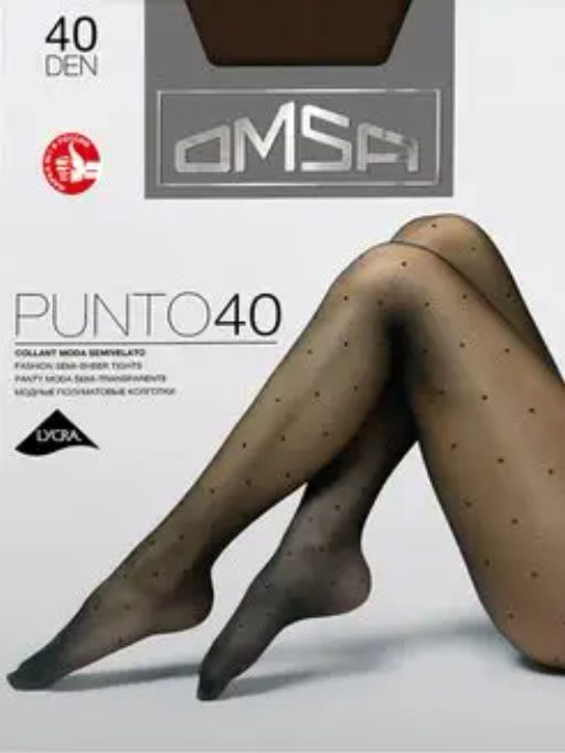 Колготки PUNTO 40 - nero - Omsa фото 3