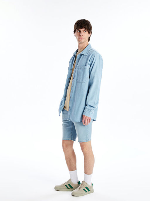 Standart Kal?p Erkek Jean ?ort - Waikiki фото 3