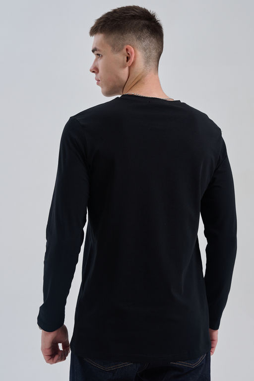 8573 футболка с дл.рукавом унисекс