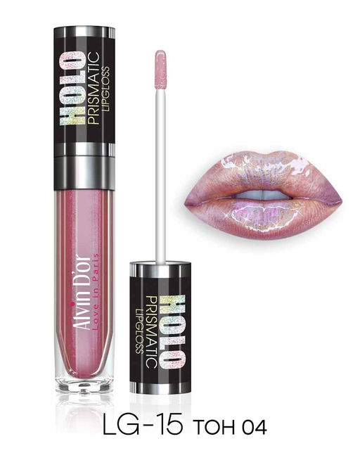 Alvin Dor LG-15 Блеск для губ Holo Prismatic тон 04