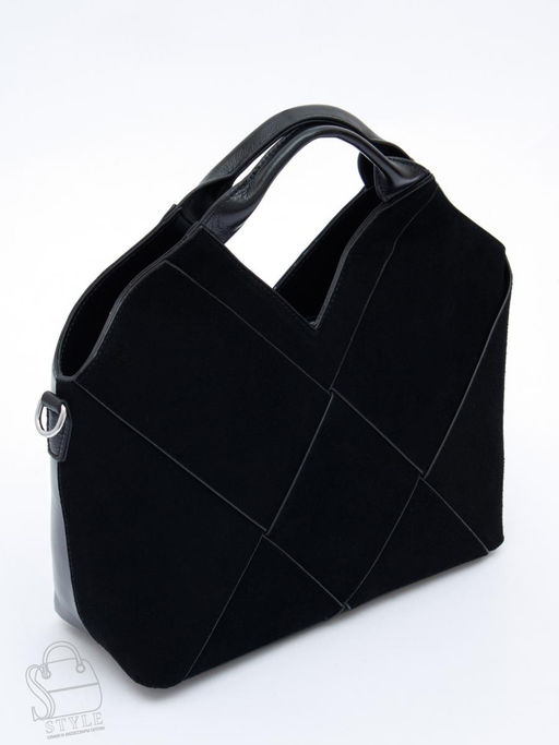 Сумка женская кожаная 1133VG black  Vitelli Grassi