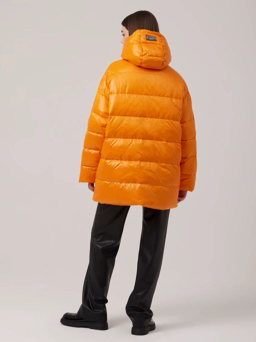 Куртка женская 1241122005 orange/black - Eleganzza фото 3