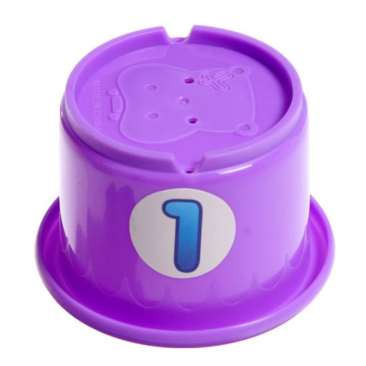 Развивающая игрушка Пирамидка-стаканчики: Милота, 9 предметов - Iq-zabiaka фото 7