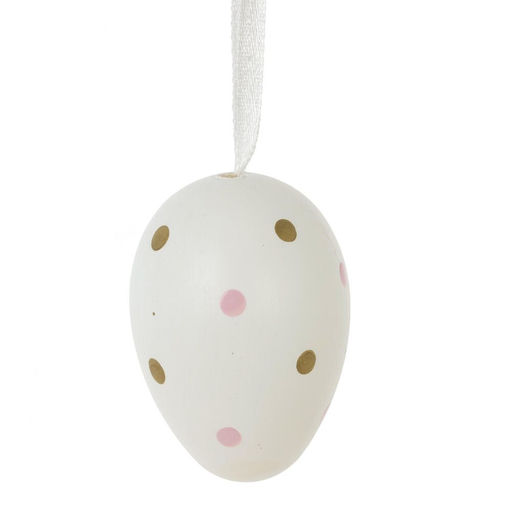 Набор из 12-ти изделий декоративных подвесных "Яйцо" (4*6), L15 W17 H8 см