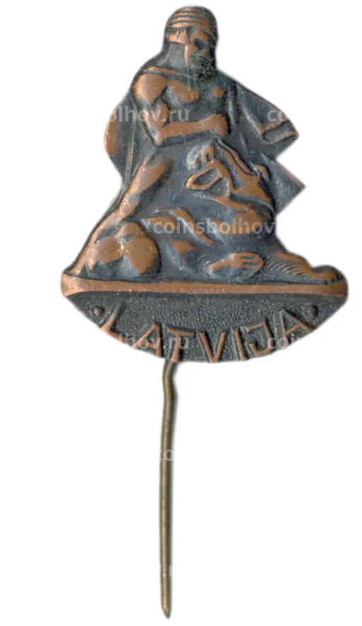 Значок Латвия