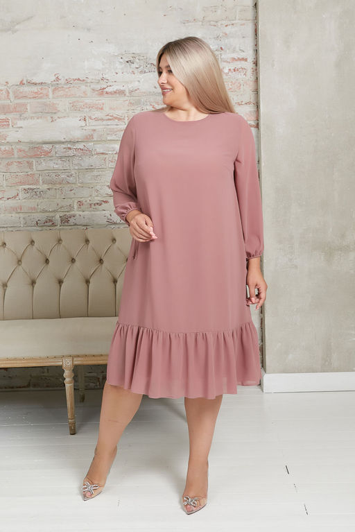 Платье Luxury Moda 1289 розовый