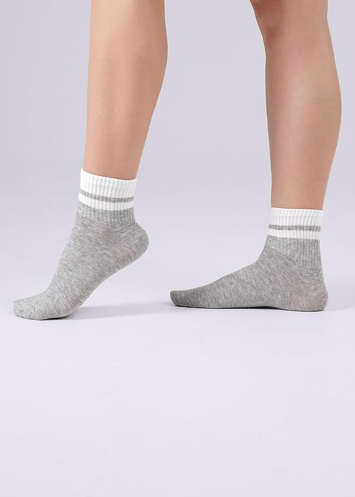 CLES Носки жен.L2000 market line хл+эл белый - Clever wear фото 3