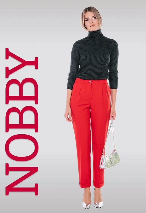 NOBBY, Женские брюки 77-716/2 (красный) фото 6