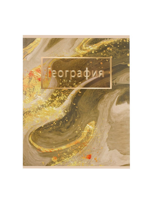 Набор предметных тетрадей Calligrata «Мрамор светлый», 10 предметов, 48 листов, со справочным материалом, обложка из мелованного картона, УФ-лак, б�...