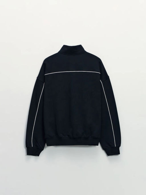 Толстовка на молнии relax fit / Zarina