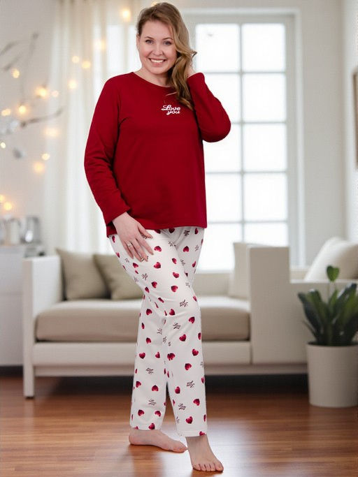 Пижама Симпатия, футер начёс