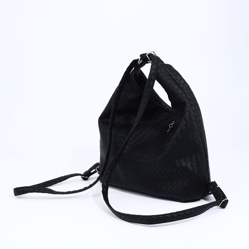 Сумка женская мешок на молнии, цвет чёрный - Simaland фото 5